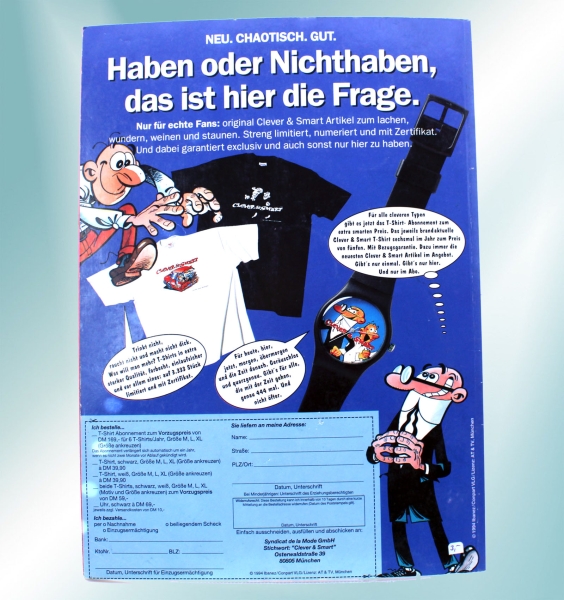 Clever & Smart in geheimer Mission Comic Album Nr. 35: Hokus-pokus, fidibus - der Magier kriegt 'nen Hexenschuß!